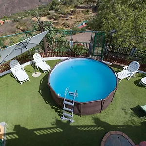 Сasa de vacaciones Las Cuevas Del Rincón - Rural - Bbq - Pool, Valsequillo de Gran Canaria
